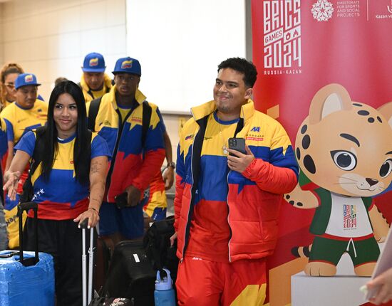 Russia BRICS Sports Games Arrival
