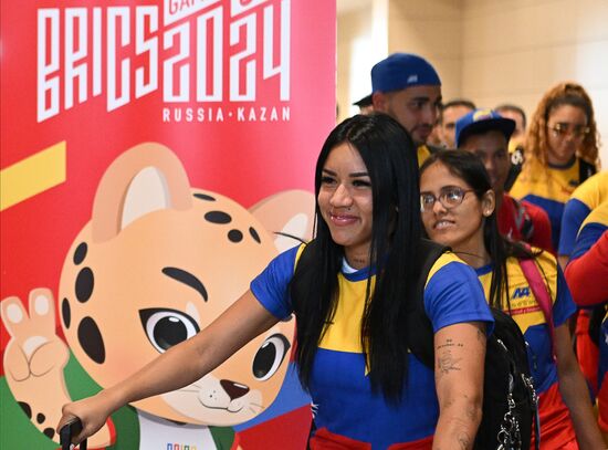 Russia BRICS Sports Games Arrival