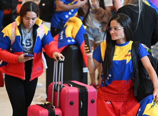 Russia BRICS Sports Games Arrival