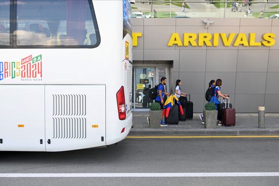 Russia BRICS Sports Games Arrival