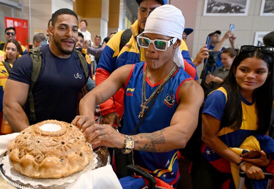 Russia BRICS Sports Games Arrival