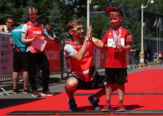 RUSSIA EXPO. First national race held as part of Gerber Udmurtian national festival