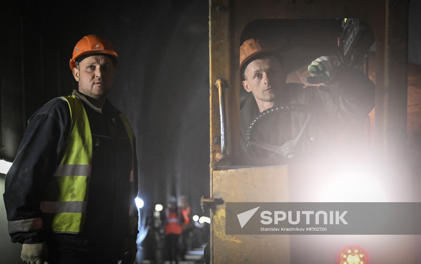 Russia BAM Construction Launch Anniversary