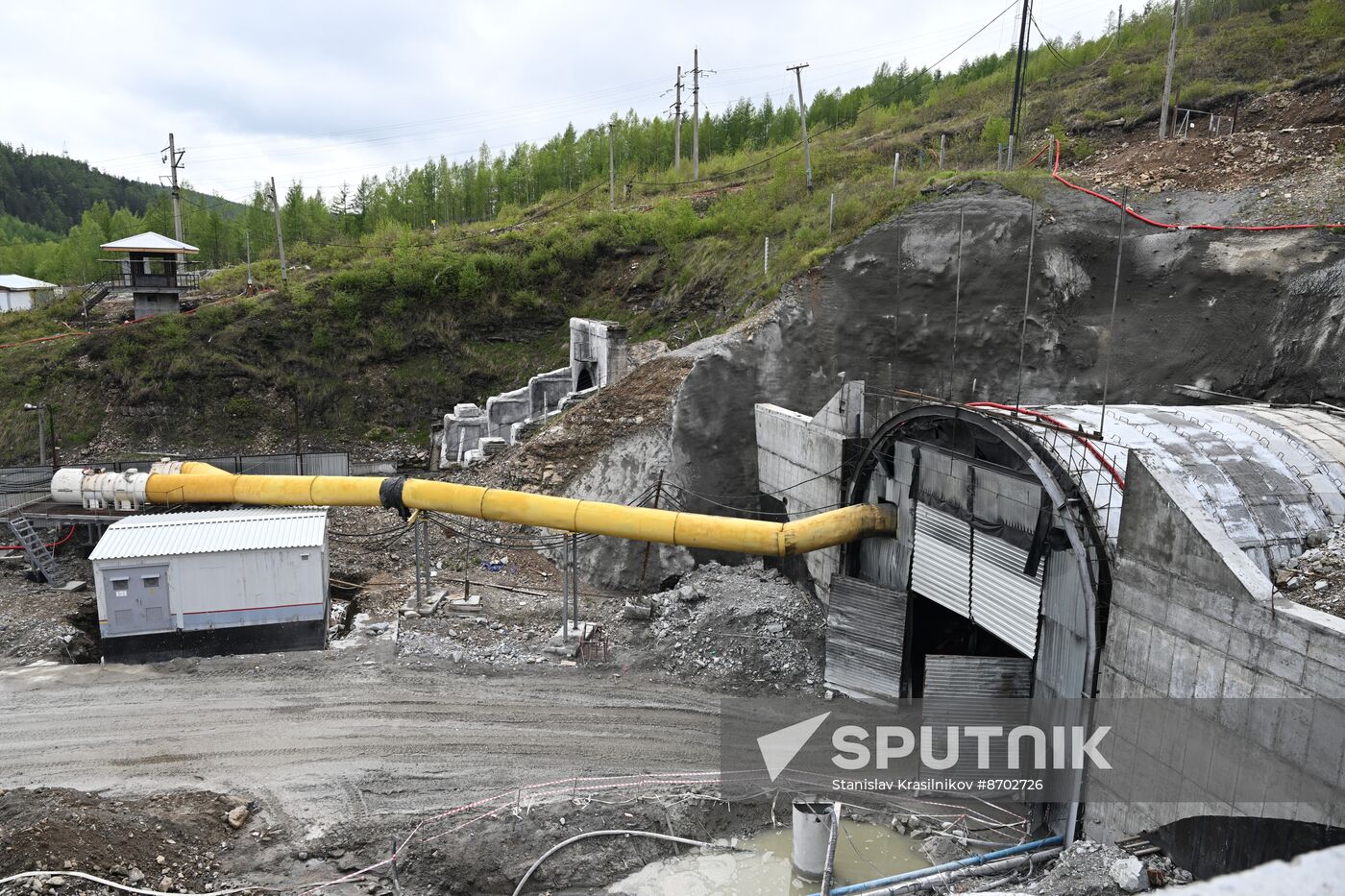 Russia BAM Construction Launch Anniversary