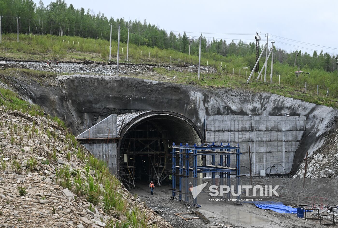 Russia BAM Construction Launch Anniversary