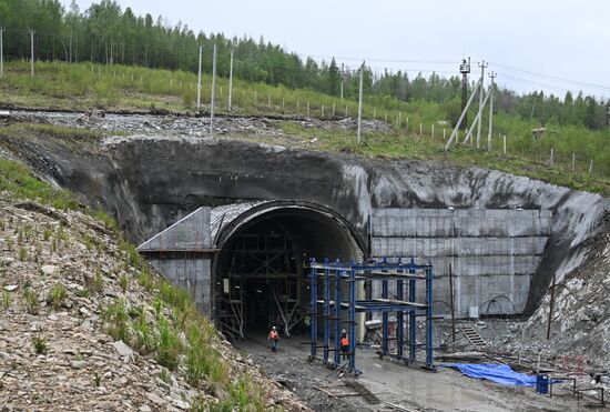 Russia BAM Construction Launch Anniversary