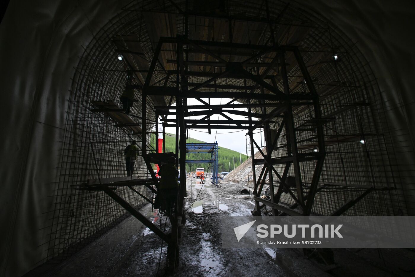 Russia BAM Construction Launch Anniversary