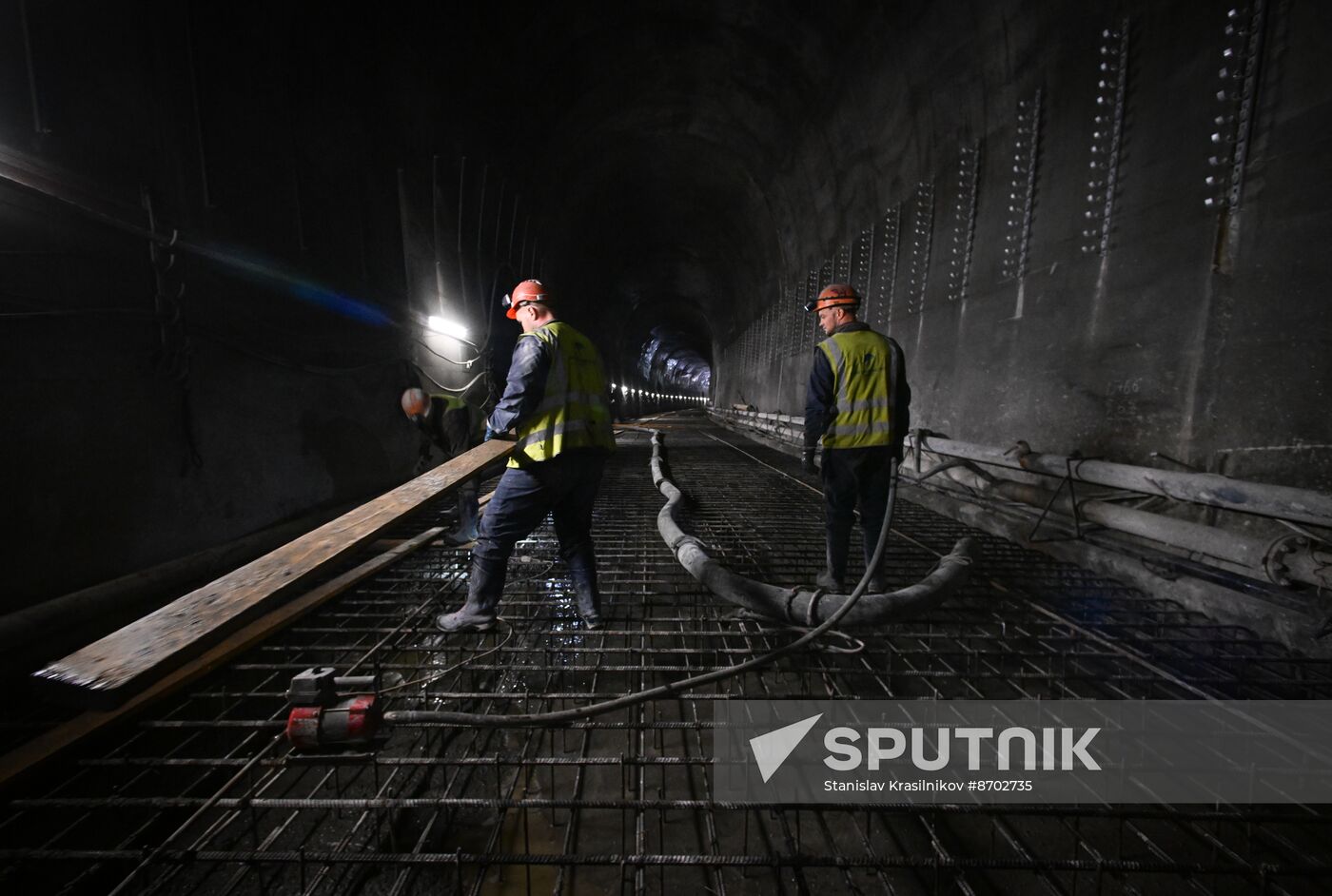 Russia BAM Construction Launch Anniversary