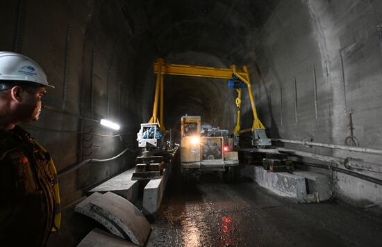 Russia BAM Construction Launch Anniversary