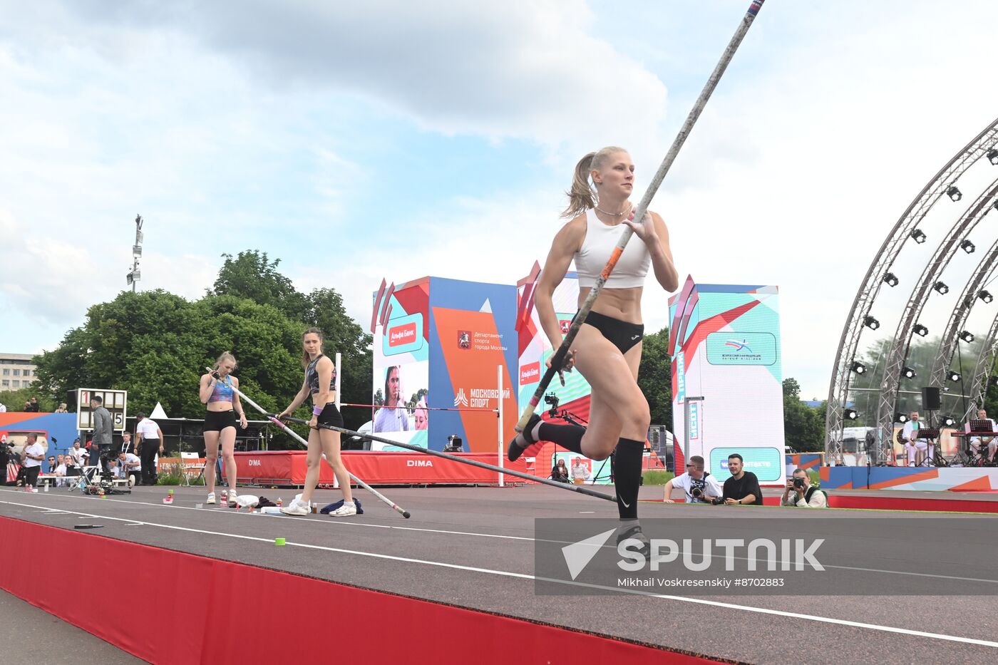 Russia Athletics Week High Jump