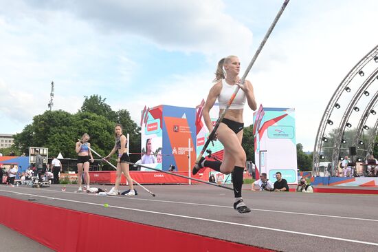 Russia Athletics Week High Jump