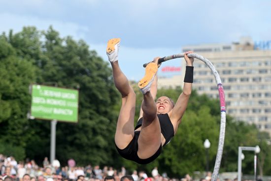 Russia Athletics Week High Jump
