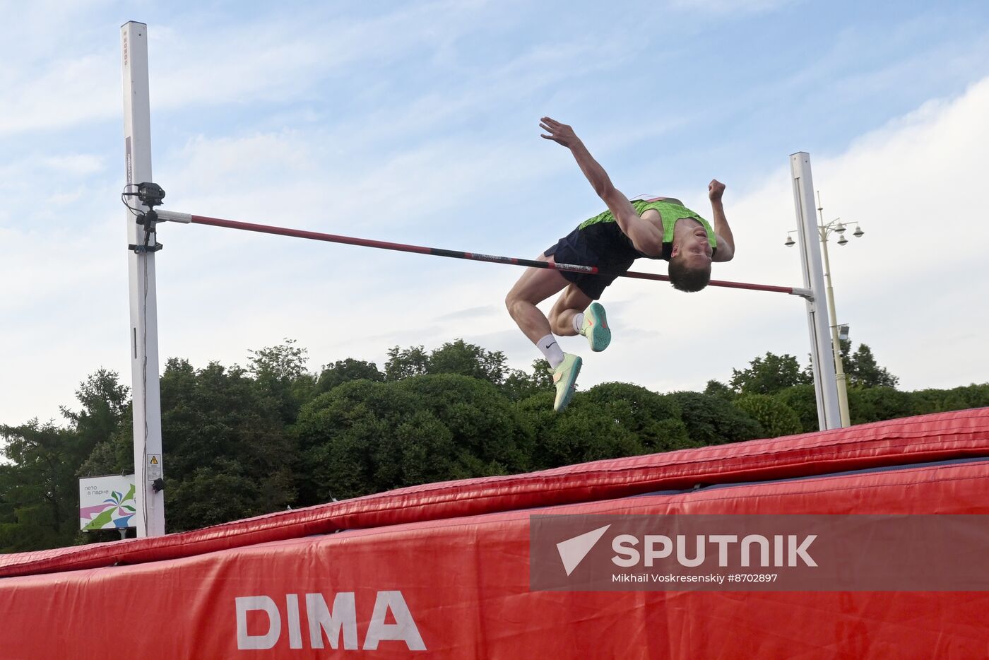Russia Athletics Week High Jump