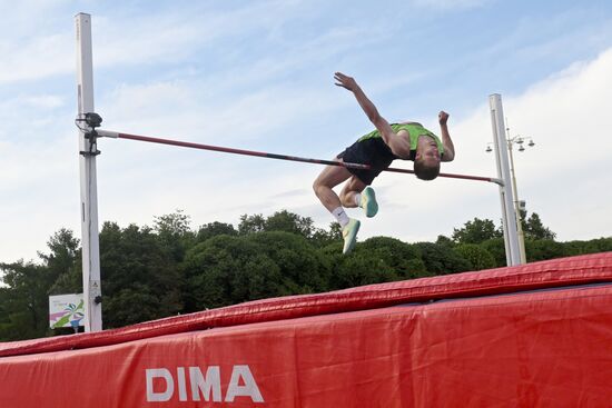 Russia Athletics Week High Jump