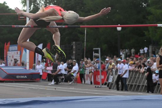 Russia Athletics Week High Jump