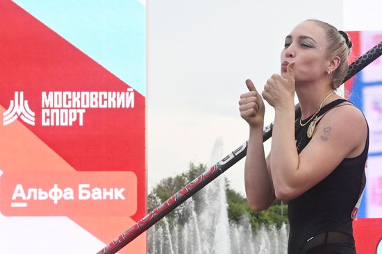 Russia Athletics Week High Jump