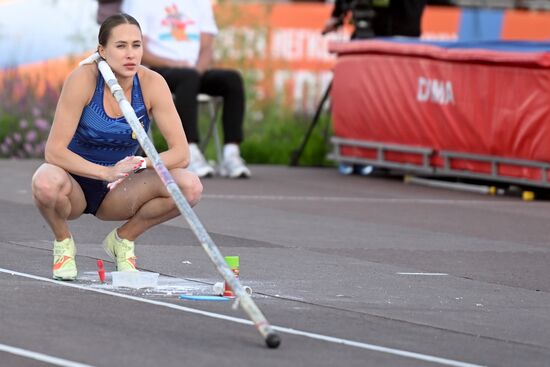 Russia Athletics Week High Jump