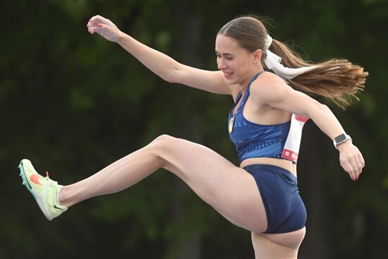 Russia Athletics Week High Jump