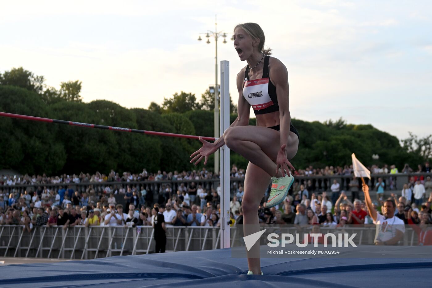 Russia Athletics Week High Jump