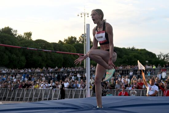 Russia Athletics Week High Jump