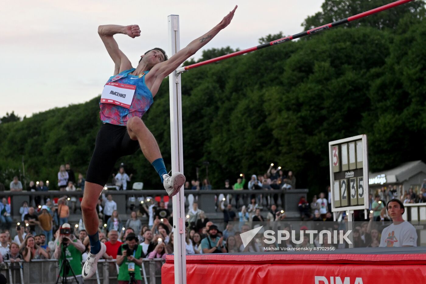 Russia Athletics Week High Jump