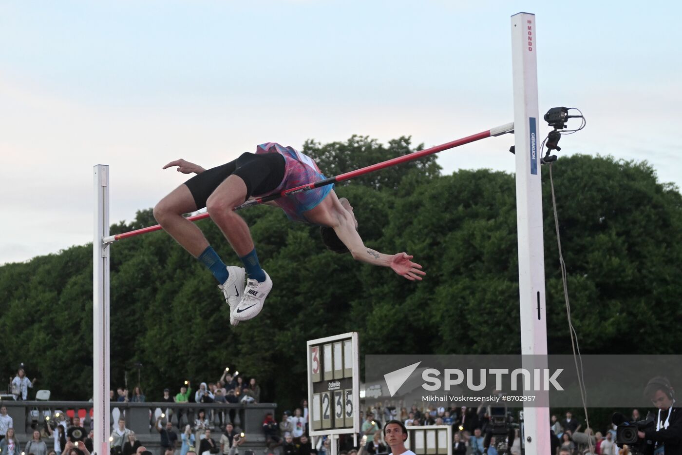 Russia Athletics Week High Jump