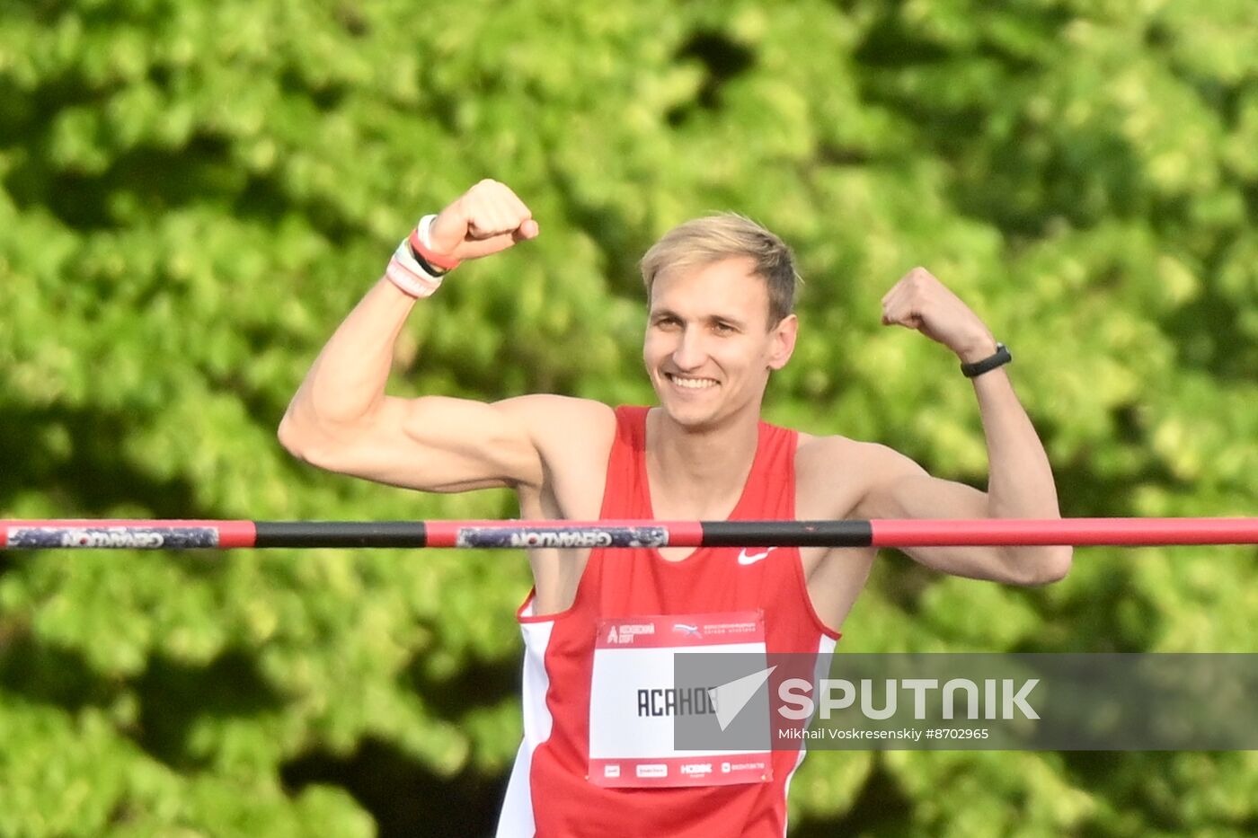 Russia Athletics Week High Jump