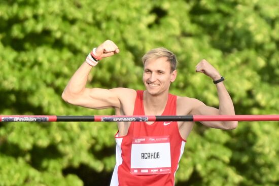 Russia Athletics Week High Jump