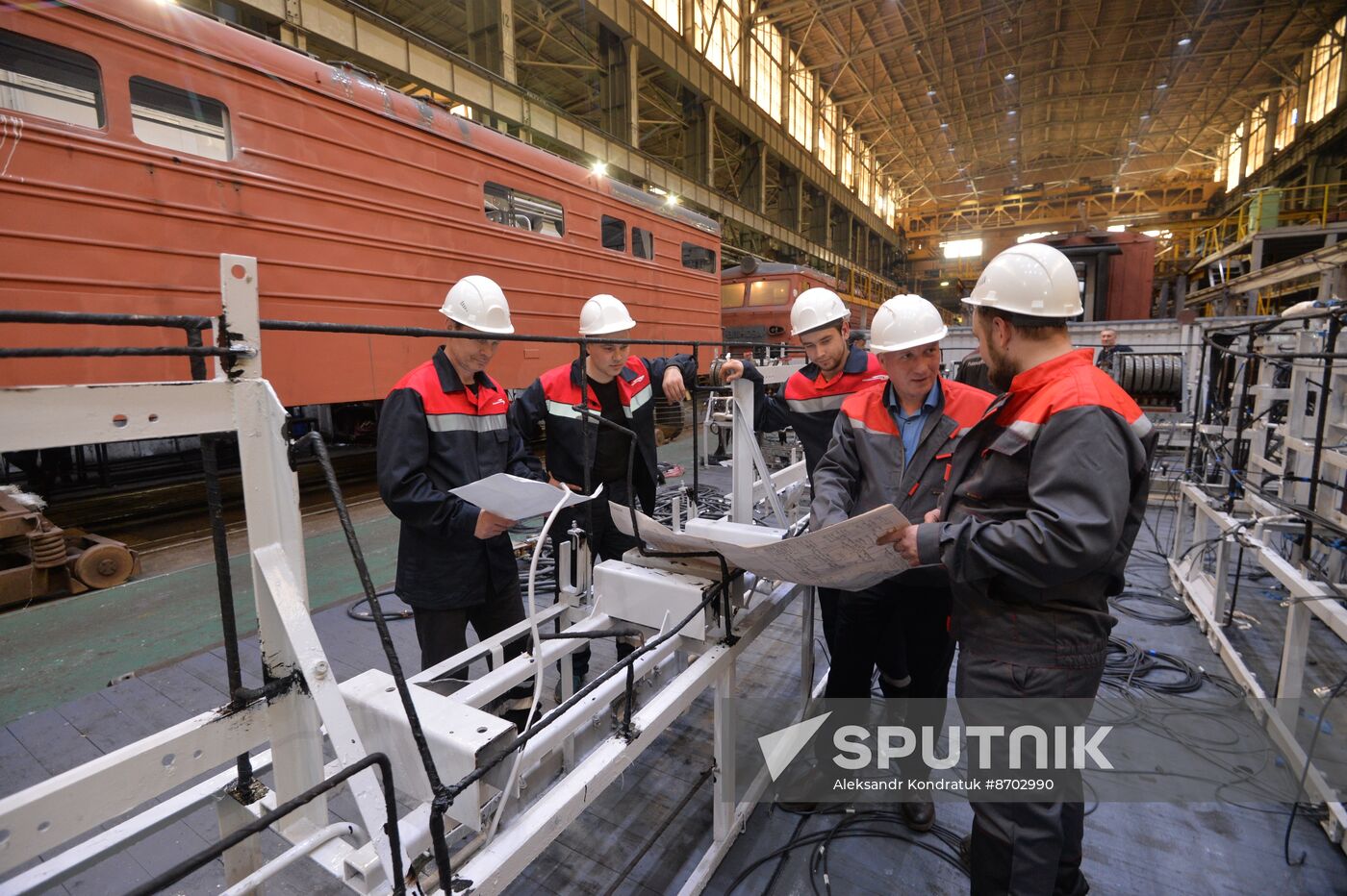 Russia Chelyabinsk Locomotive Repair Plant