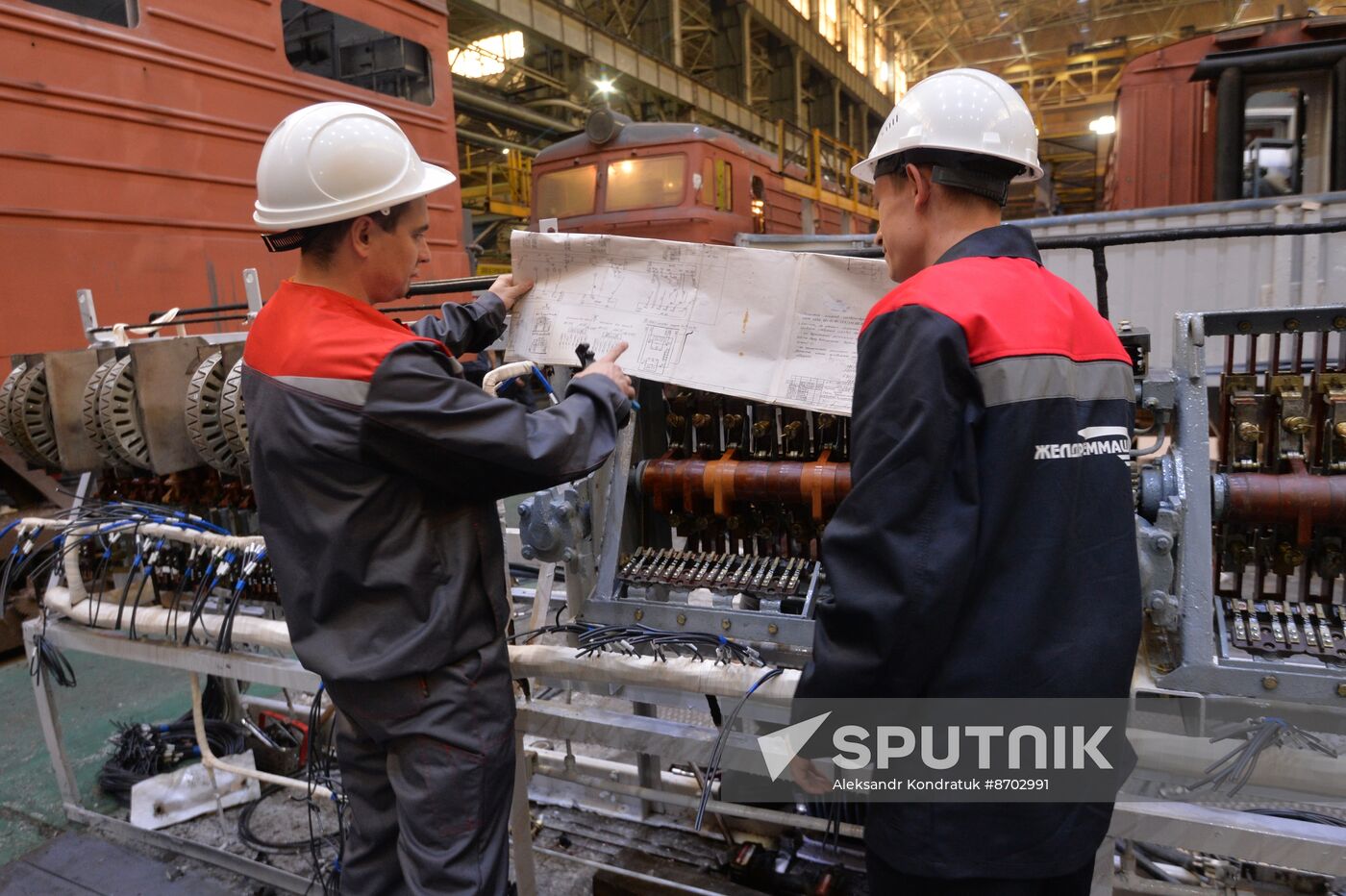 Russia Chelyabinsk Locomotive Repair Plant