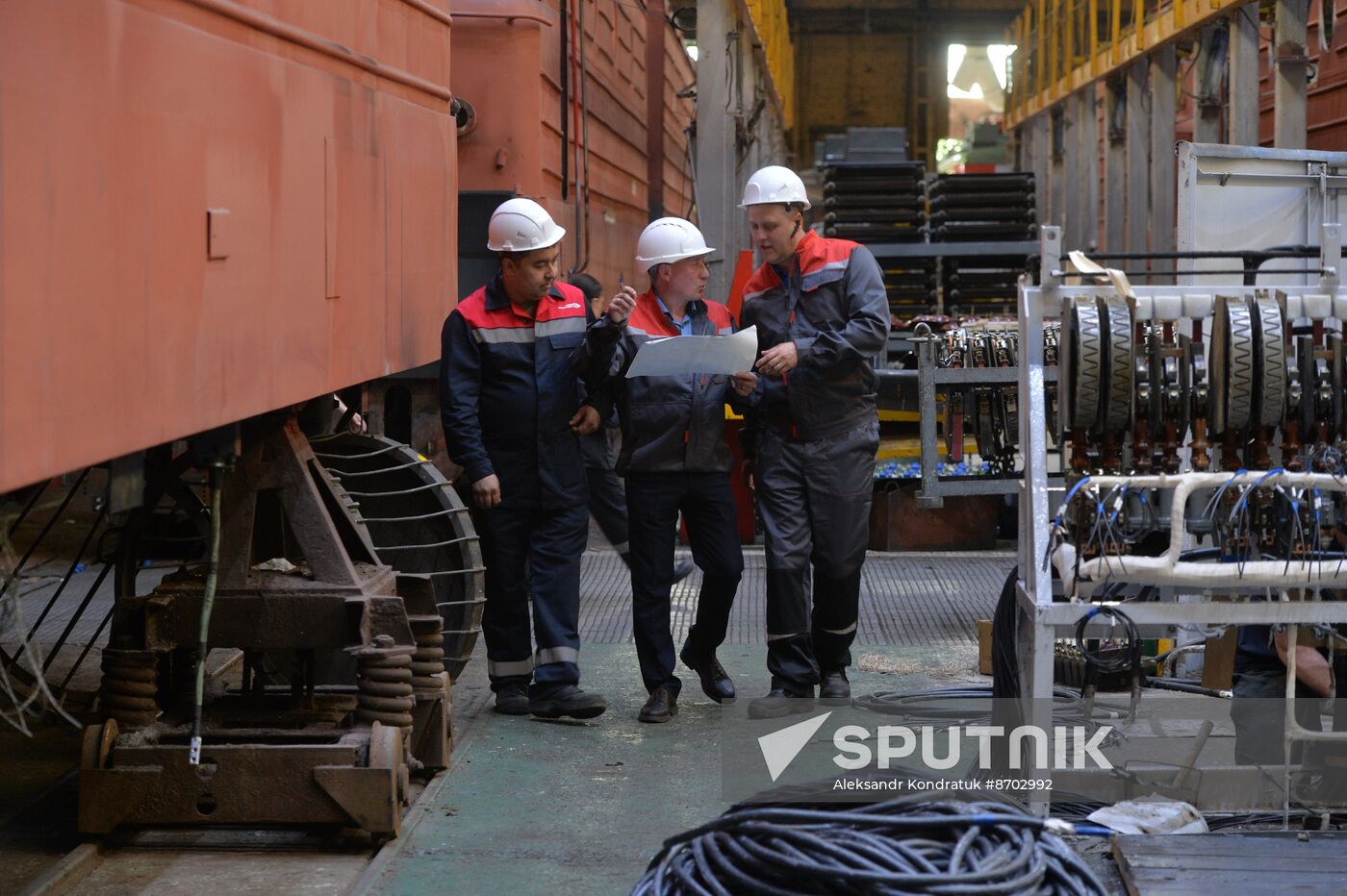 Russia Chelyabinsk Locomotive Repair Plant