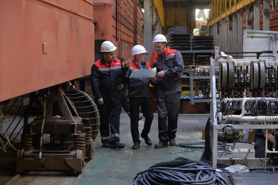 Russia Chelyabinsk Locomotive Repair Plant