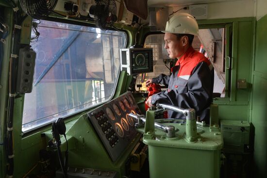 Russia Chelyabinsk Locomotive Repair Plant