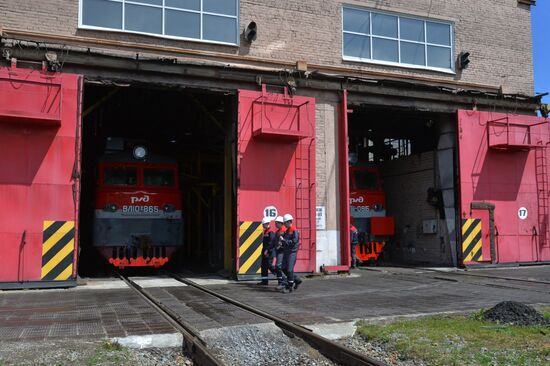 Russia Chelyabinsk Locomotive Repair Plant