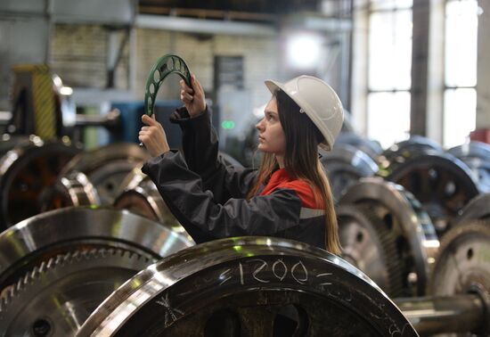 Russia Chelyabinsk Locomotive Repair Plant