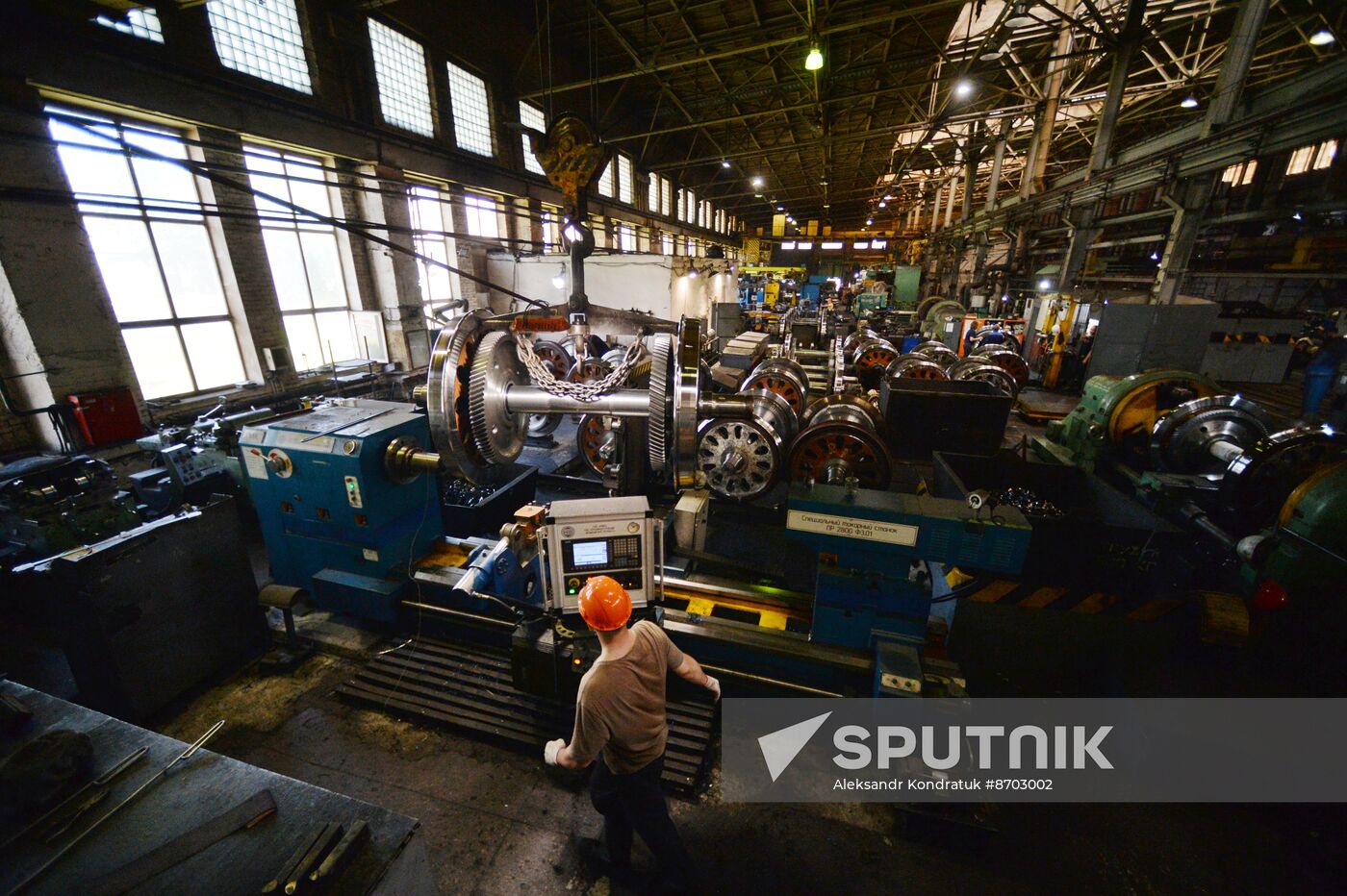 Russia Chelyabinsk Locomotive Repair Plant