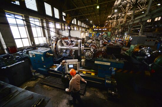 Russia Chelyabinsk Locomotive Repair Plant