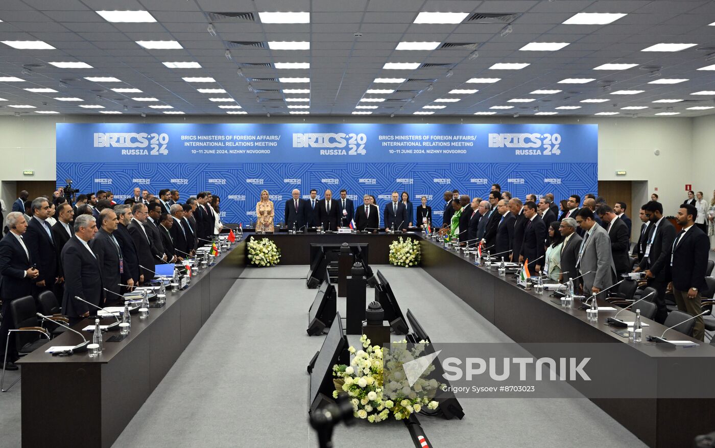 Russia BRICS Foreign Ministers Meeting