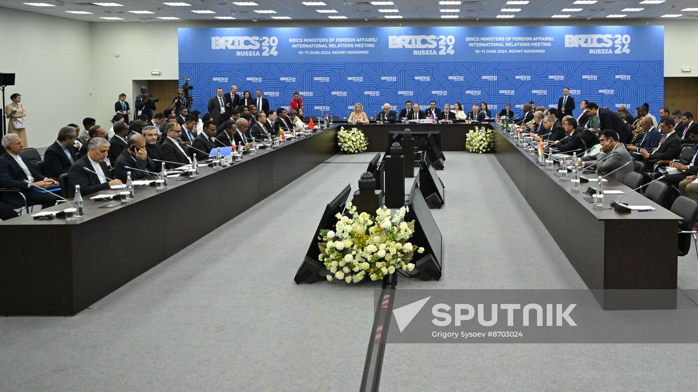 Russia BRICS Foreign Ministers Meeting