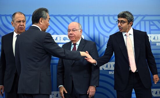 Russia BRICS Foreign Ministers Meeting