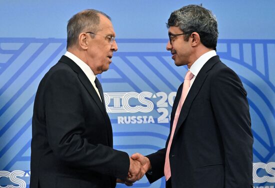 Russia BRICS Foreign Ministers Meeting