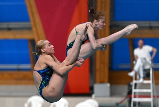 Russia Diving Championships Women Synchronized 3m Springboard
