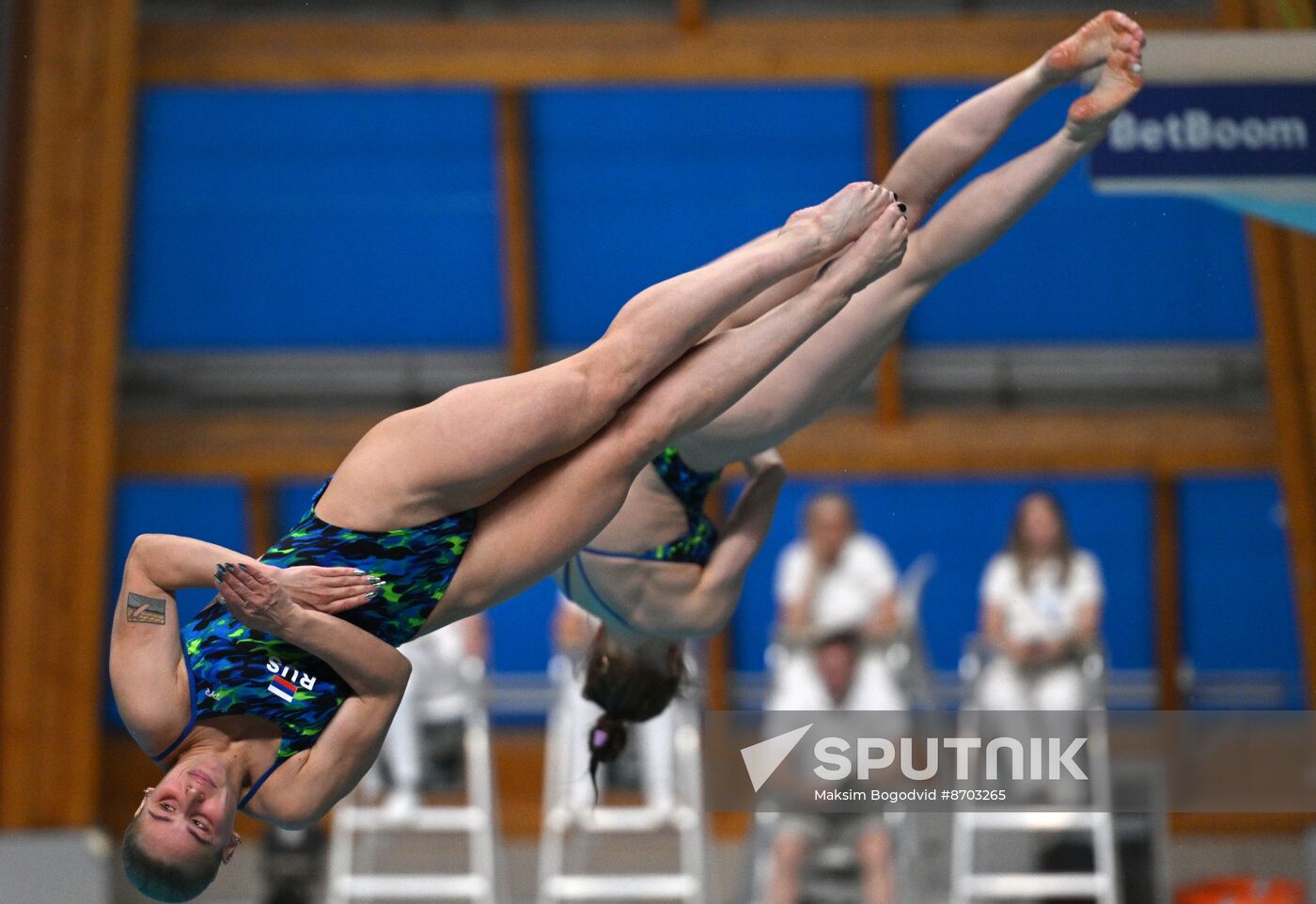 Russia Diving Championships Women Synchronized 3m Springboard