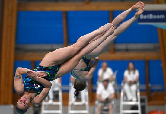 Russia Diving Championships Women Synchronized 3m Springboard