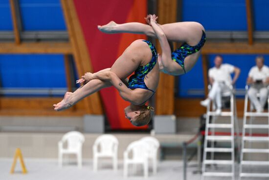 Russia Diving Championships Women Synchronized 3m Springboard