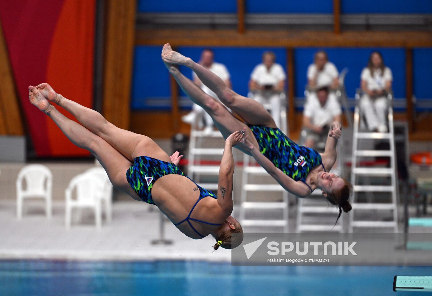 Russia Diving Championships Women Synchronized 3m Springboard