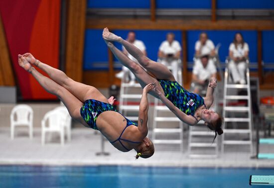 Russia Diving Championships Women Synchronized 3m Springboard
