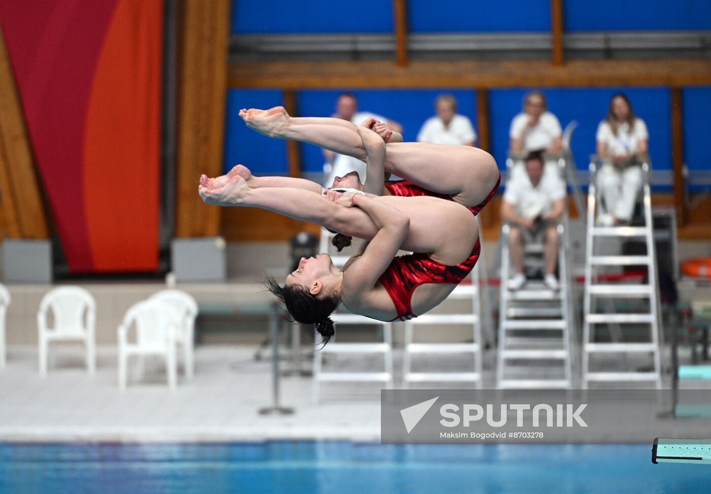 Russia Diving Championships Women Synchronized 3m Springboard