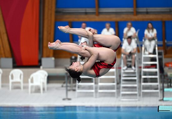 Russia Diving Championships Women Synchronized 3m Springboard