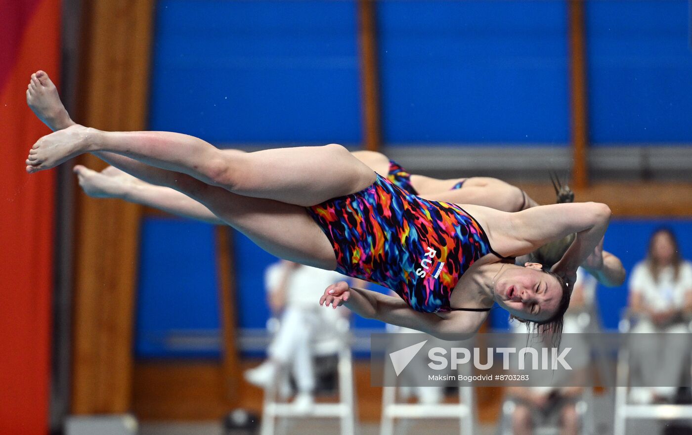 Russia Diving Championships Women Synchronized 3m Springboard